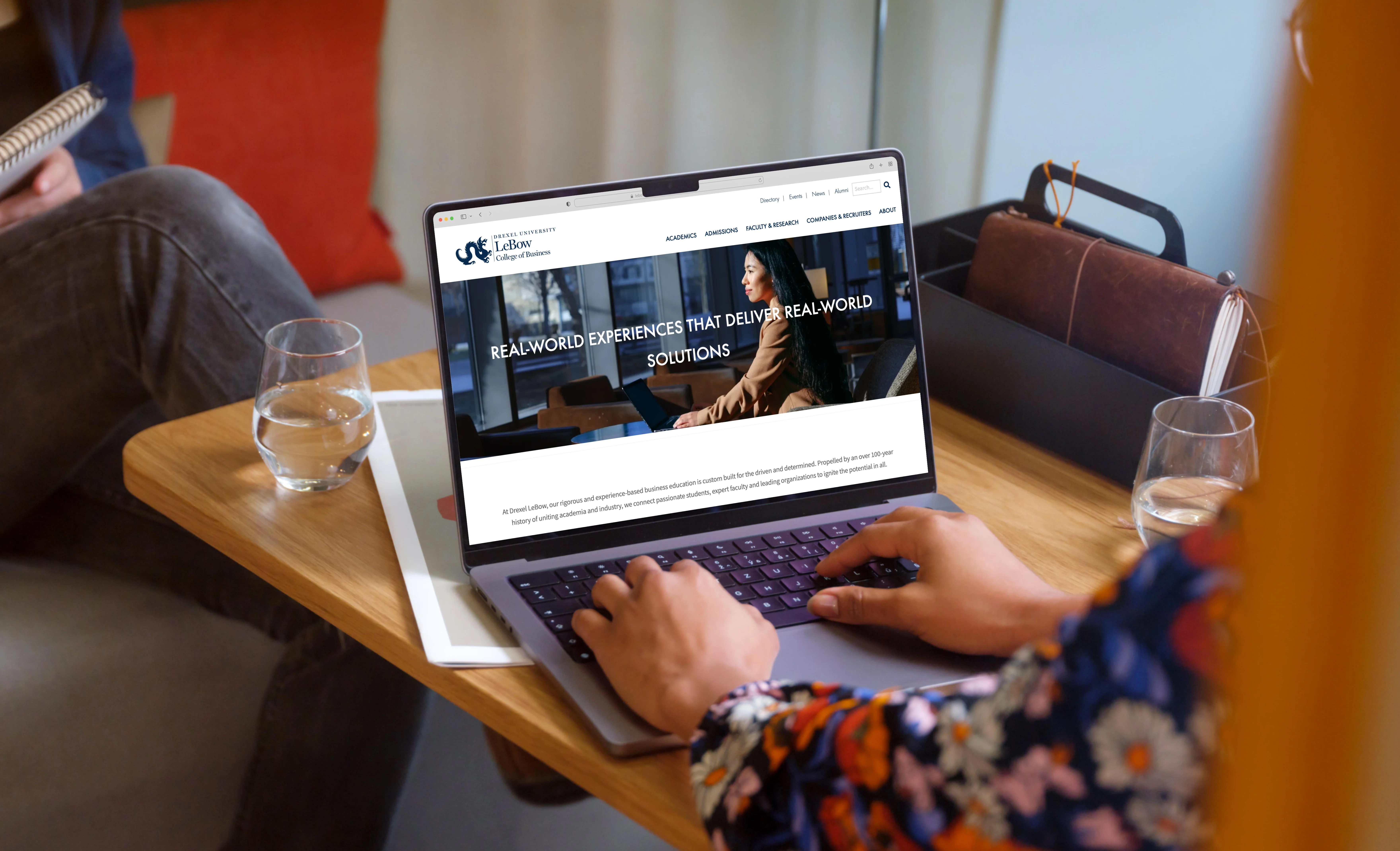Boosting MBA Admissions by 20% Through Web Redesign and Brand Strategy